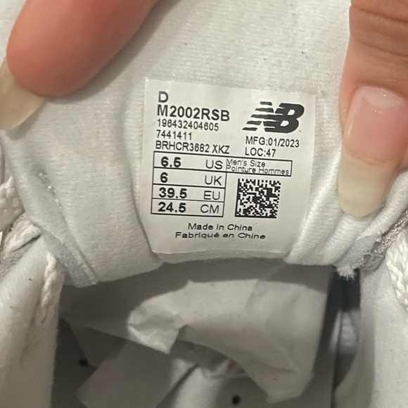 NEW BALANCE
Gray 2002R Sneakers